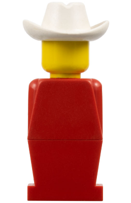 LEGOLAND - Red Torso, Red Legs, White Cowboy Hat (old003)