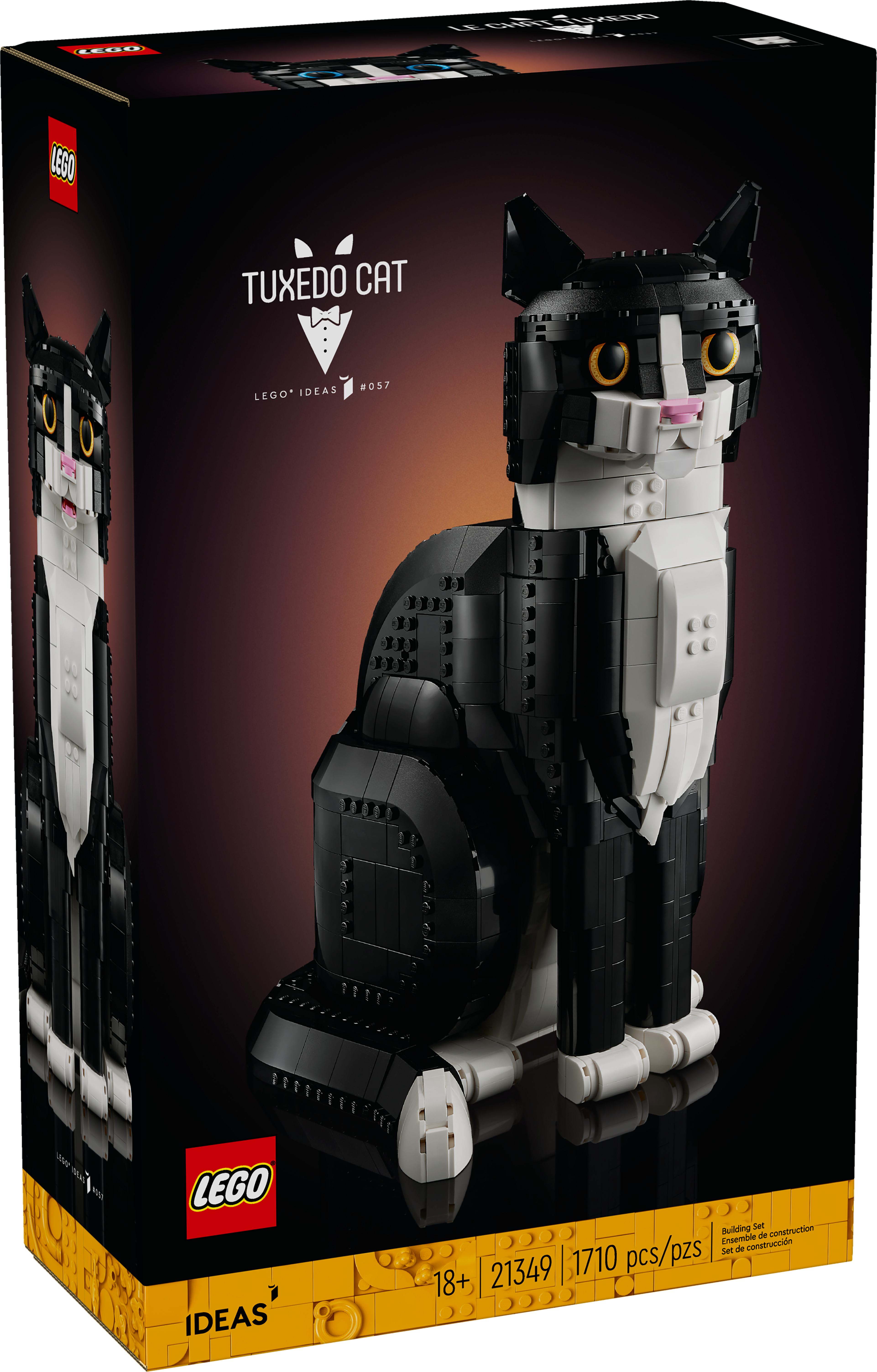 21349 Tuxedo Cat – Bricks & Minifigs Portland