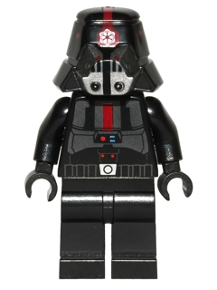 Sith Trooper - Black Armor, Plain Legs (sw0414)