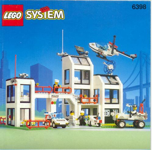 6398 Central Precinct HQ (Certified) LEGO Town