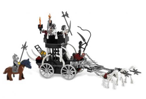 7092 Skeletons' Prison Carriage (Retired) LEGO Castle