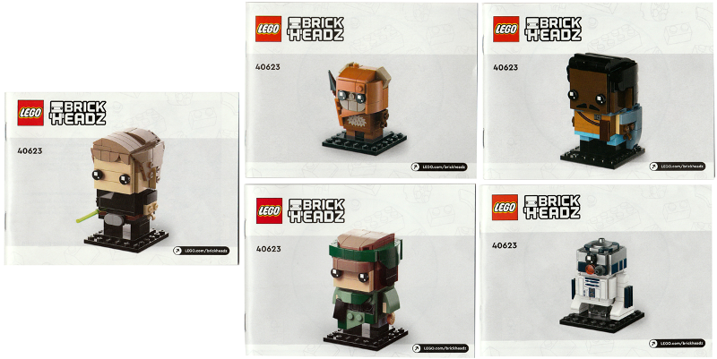 40623 Battle of Endor Heroes (Used) LEGO BrickHeadz