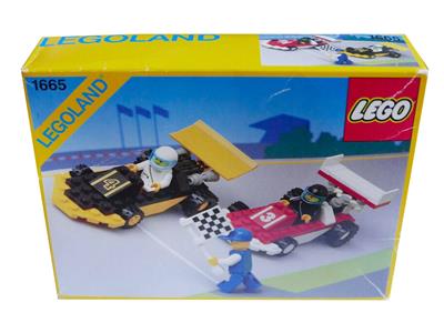 1665 Dual FX Racers (Retired) LEGO Town