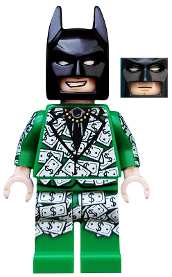 Dollar Bill Tuxedo Batman (Minifigure Only) (coltlbm21)