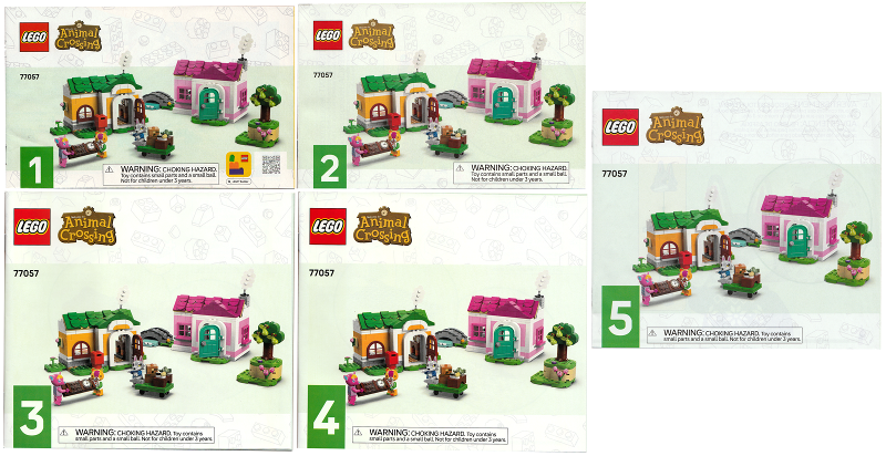 77057 Creative Houses: Seasons of Fun (Used) LEGO Animal Crossing