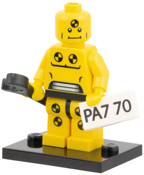 Demolition Dummy - Series 1 Collectible Minifigure (col01-8)
