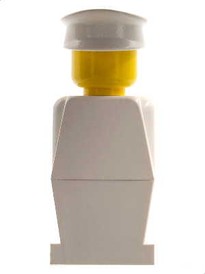 LEGOLAND - White Torso, White Legs, White Hat (old006)