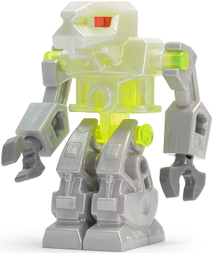 Devastator - Trans-Neon Green Torso, Red Eyes (exf004)