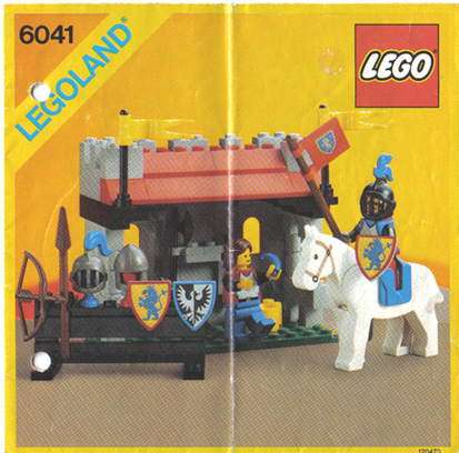 6041 Armor Shop (Used) LEGO Castle