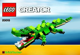 20015 Crocodile (Used) LEGO Creator