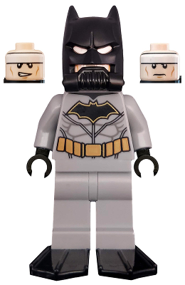 Batman with Flippers and Scuba Mask (sh0559)