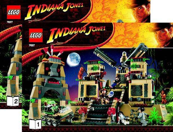 7627 Temple of the Crystal Skull (Used) LEGO Indiana Jones