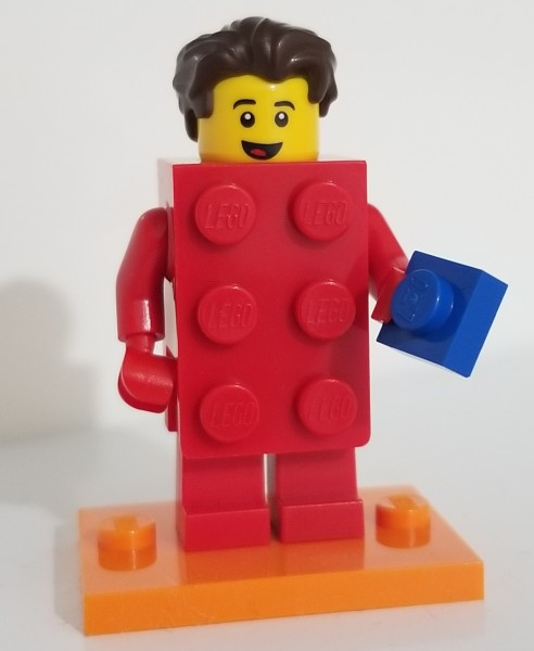 LEGO Brick Suit Guy - Series 18 Collectible Minifigure (col18-2)