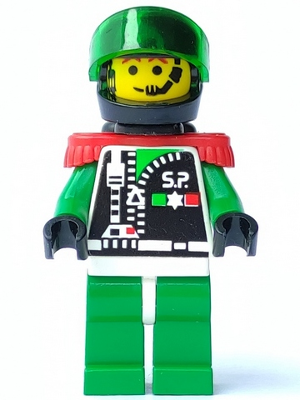 Space Police 2 Chief (Captain Magenta) (sp038)