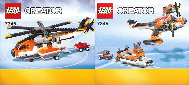 7345 Transport Chopper (Certified) LEGO Creator