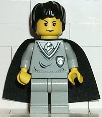 Tom Riddle - Slytherin Torso, Light Gray Legs (hp031)