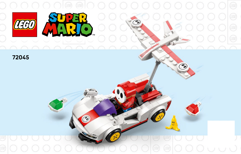 72045 Mario Kart - Shy Guy & P-Wing (Certified) LEGO Super Mario