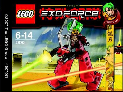 3870 Takeshi Walker 1 (Used) LEGO Exo-Force