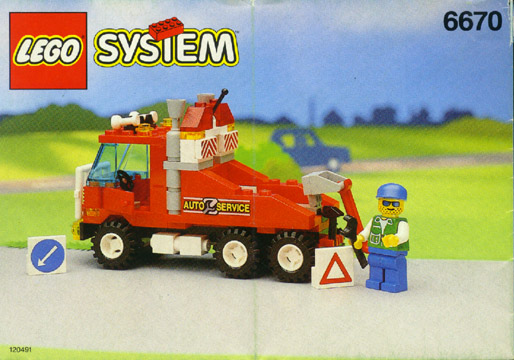 6670 Rescue Rig (Certified) LEGO Town