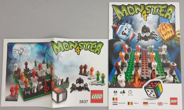 3837 Monster 4 (Certified) LEGO Games