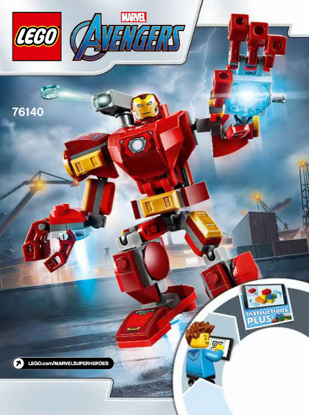 76140 Iron Man Mech (Certified) LEGO Super Heroes