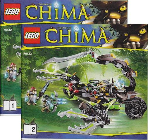 70132 Scorm's Scorpion Stinger (Used) LEGO Legends of Chima