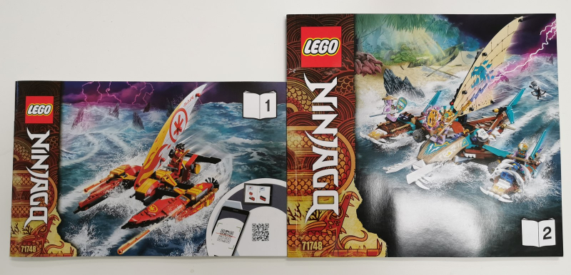 71748 Catamaran Sea Battle (Used) LEGO Ninjago