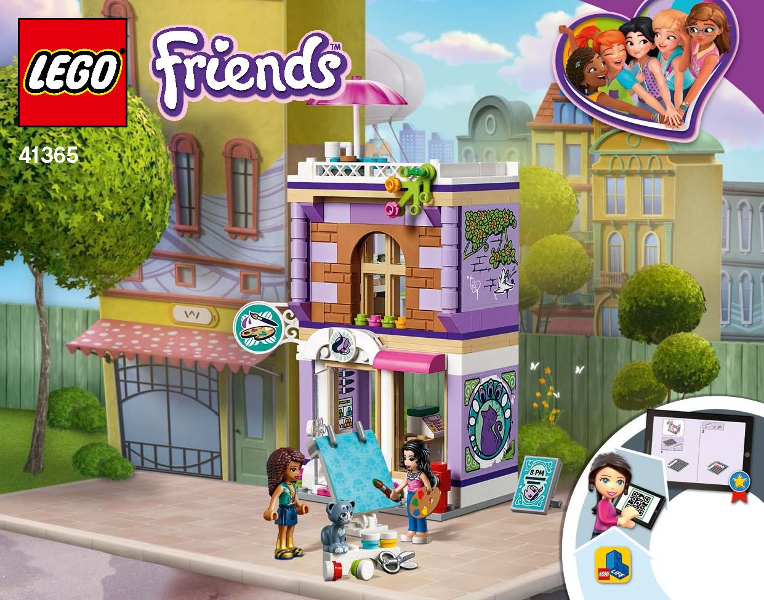 41365 Emma's Art Studio (Used) LEGO Friends