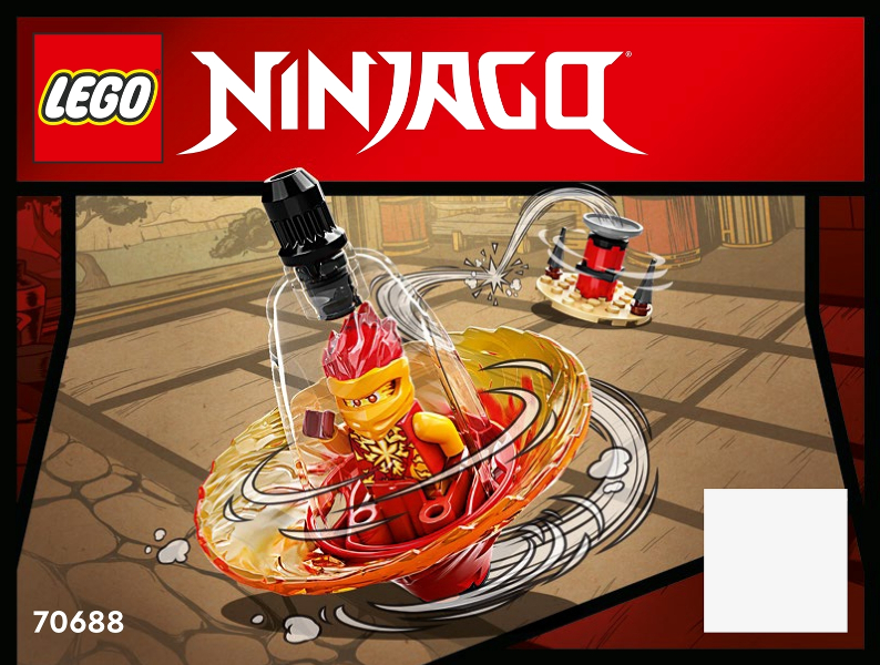 70688 Kai's Spinjitzu Ninja Training (Used) LEGO Ninjago