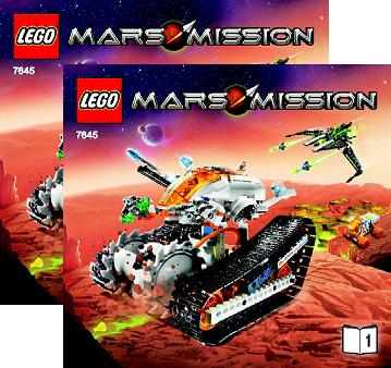 7645 MT-61 Crystal Reaper (Used) LEGO Space