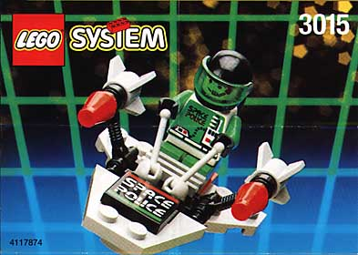 3015 Space Police Car (Certified) LEGO Space