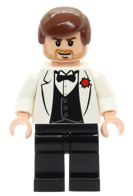 Indiana Jones - White Tuxedo Jacket (iaj024)