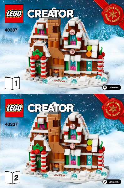 40337 Microscale Gingerbread House (Used) LEGO Creator