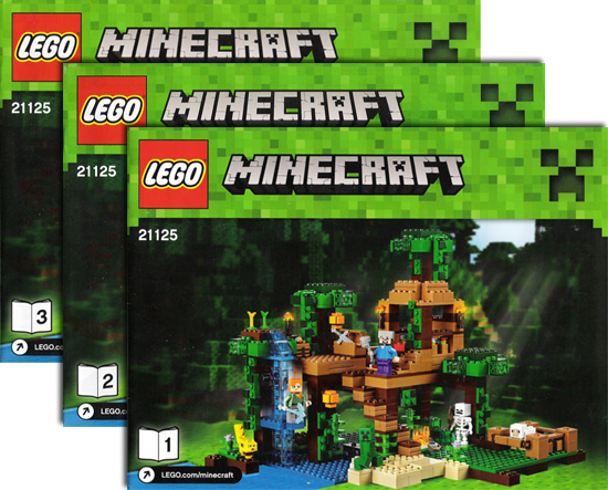 21125 The Jungle Tree House (Certified) LEGO Minecraft