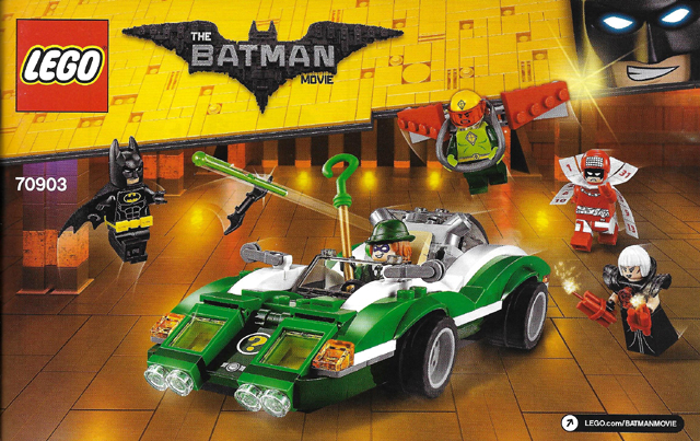 70903 The Riddler Riddle Racer (Used) LEGO The LEGO Batman Movie