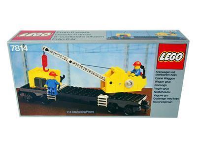 7814 Crane Wagon (Retired) LEGO Trains