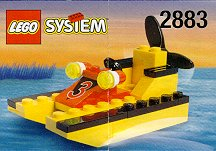 2883 Swamp Racer (Used) LEGO Town