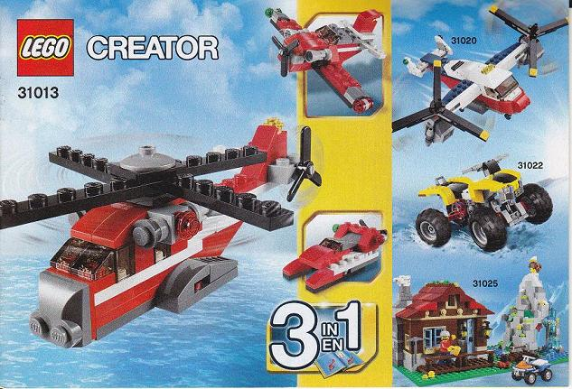 31013 Red Thunder (Certified) LEGO Creator