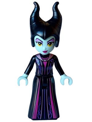Maleficent - Mini Doll, Medium Lavender Eye Shadow, Magenta Lips (dp177)