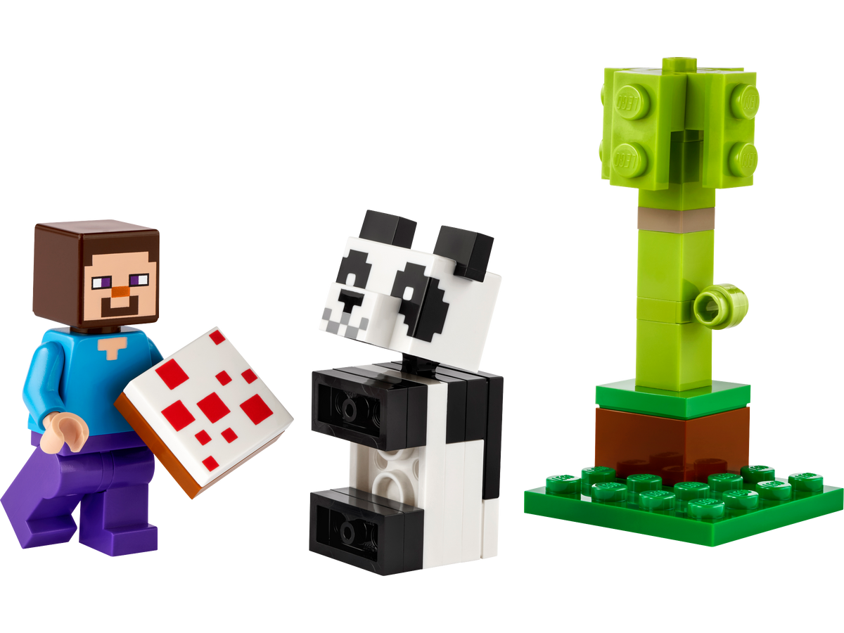 30672 Steve and Baby Panda (Certified) LEGO Minecraft