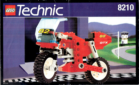 8210 Nitro Bike GTX / GTX 500 (Used) LEGO TECHNIC