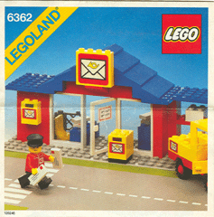 6362 Post Office (Certified) LEGO Town