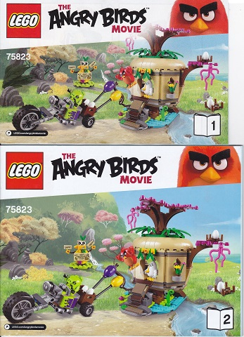 75823 Bird Island Egg Heist (Used) LEGO The Angry Birds Movie