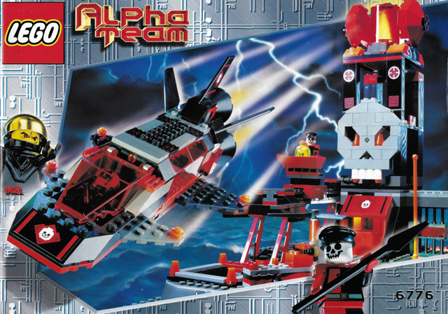 6776 Ogel Control Center (Used) LEGO Alpha Team