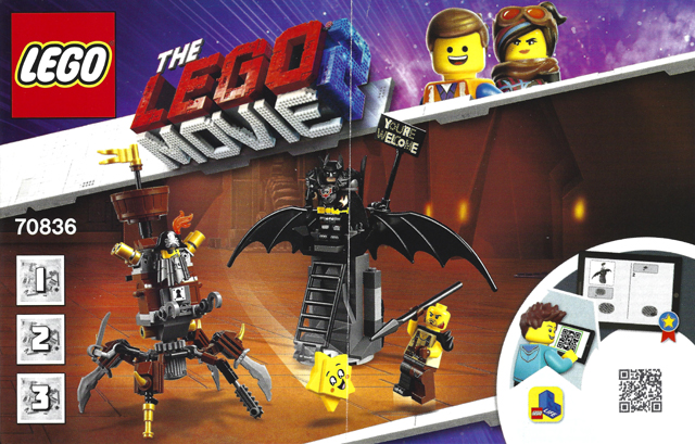 70836 Battle-Ready Batman and MetalBeard (Certified) LEGO The LEGO Movie 2
