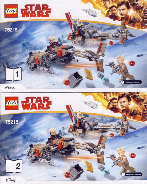 75215 Cloud-Rider Swoop Bikes (Certified) LEGO Star Wars