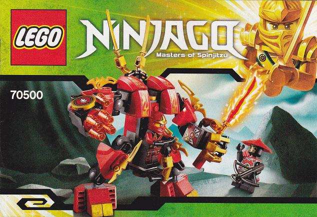70500 Kai's Fire Mech (Certified) LEGO Ninjago