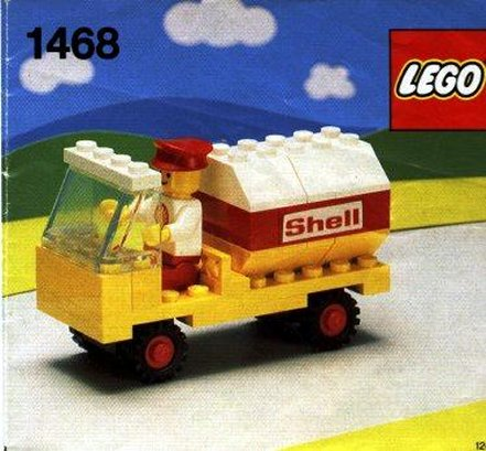 1468 Petrol Tanker (Used) LEGO Town