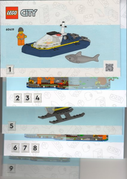 60419 Police Prison Island (Certified) LEGO City