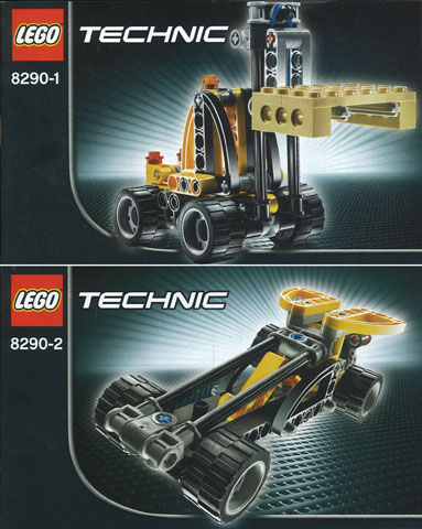 8290 Mini Forklift (Certified) LEGO TECHNIC